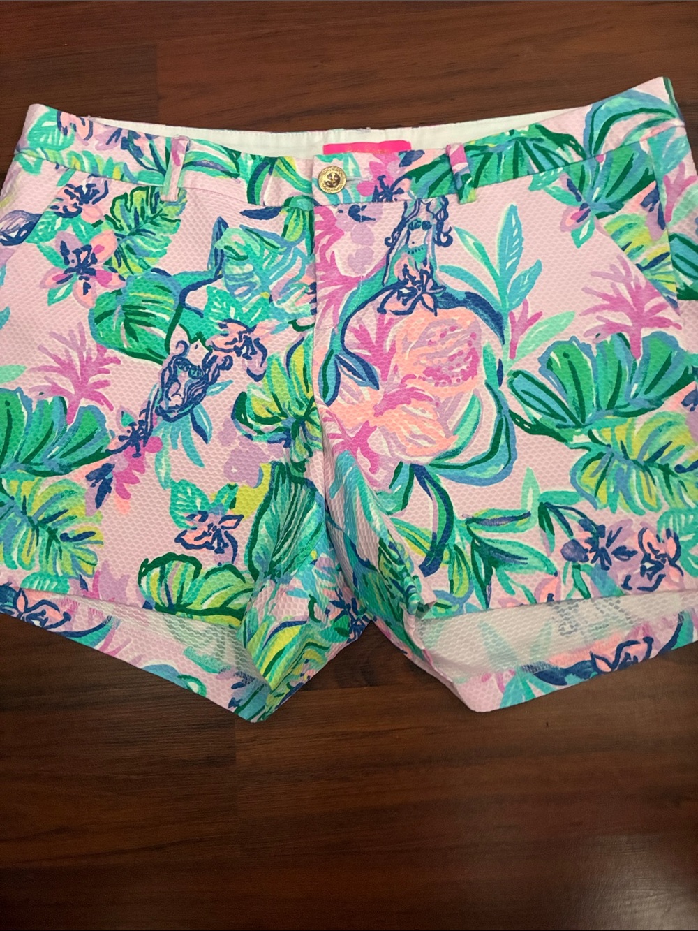 Lilly Pulitzer shorts. Size 14.  Mermaid in the shade.  Barely worn